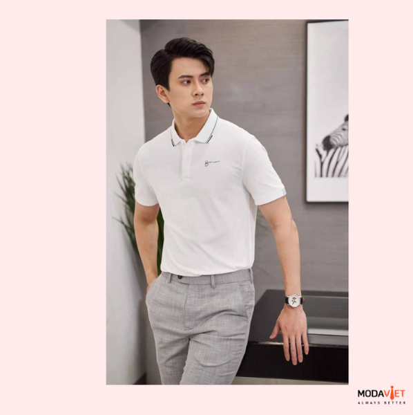 Bí quyết phối đồ với áo thun đồng phục nam cho nhân viên văn phòng