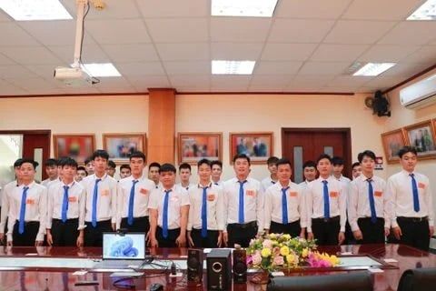 2024年3月11日　ベトナムの取引先である「JVSグループ」にて技能実習生28名  (惣菜製造業)  の選抜試験を開催