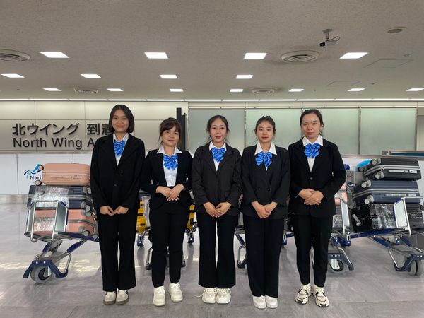 2024年3月19日 ベトナムの取引先である「JVSグループ」の実習生5名が日本に入国しました。