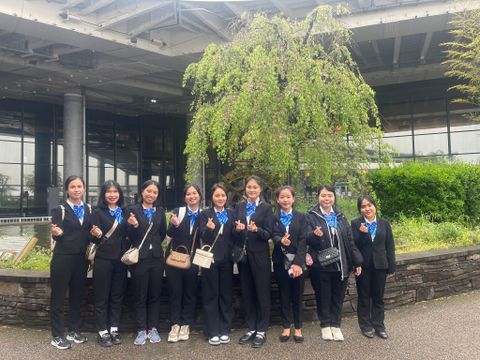 2024年4月22日 ベトナムの取引先である「JVSグループ」の実習生9名が日本に入国しました。
