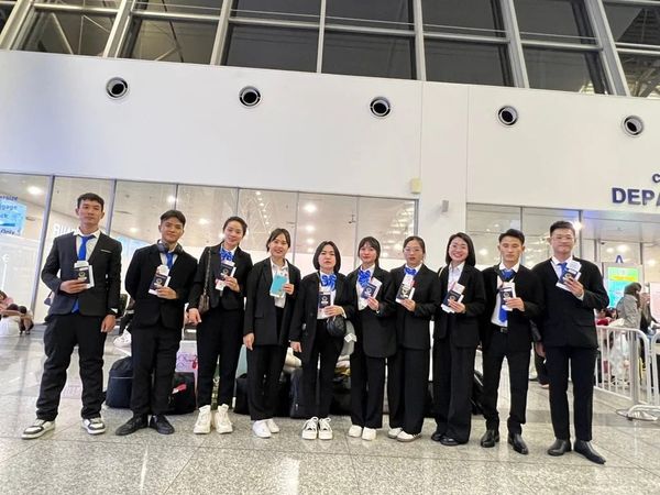 2024年4月9日 ベトナムの取引先である「JVSグループ」の実習生10名が日本に入国しました。
