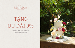 LÁCH CÁCH 9 TUỔI – TẶNG ƯU ĐÃI 9%