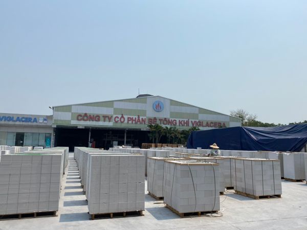 Báo giá gạch AAC Viglacera bê tông khí chưng áp chính hãng Viglacera
