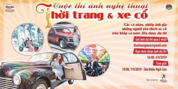 Ngày hội xe cổ Sài Gòn lần 2 ở Đầm Sen