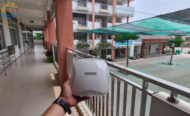 Giải pháp mạng không dây của Wifi Aruba, từ trong nhà cho đến ngoài trời