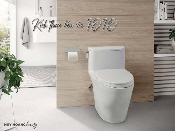 [Tổng hợp] Các loại kích thước bồn cầu TOTO hiện nay