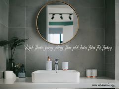 [Tổng hợp] kích thước gương nhà tắm thông dụng và cách chọn mua