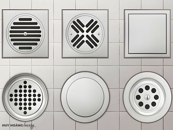 Tìm hiểu kích thước phễu thoát sàn và cách chọn mua