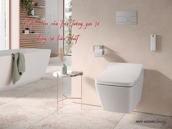 TOP 5 mẫu bồn cầu treo tường giá rẻ, đáng sở hữu nhất 2023