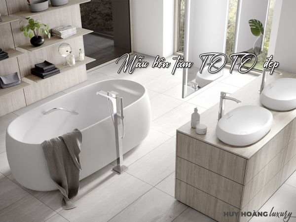 Top 17+ mẫu bồn tắm TOTO đẹp gia chủ nên sở hữu