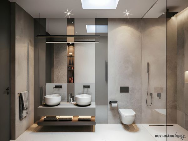 Thiết bị vệ sinh âm tường - Đẳng cấp của thiết kế