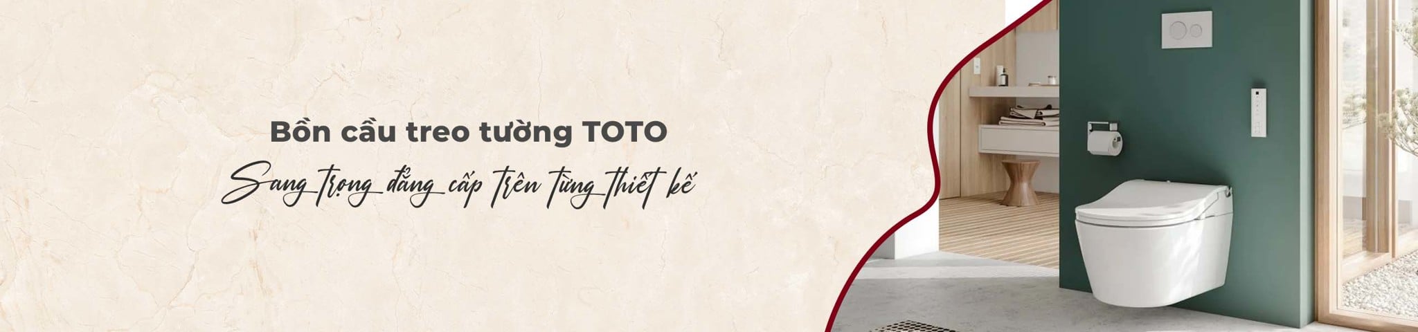 Bồn cầu treo tường TOTO
