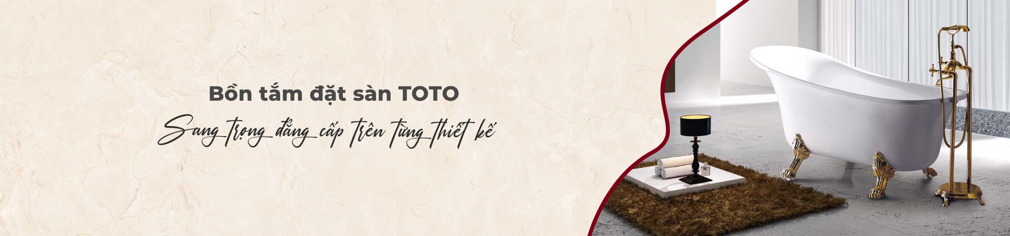 Bồn tắm đặt sàn TOTO