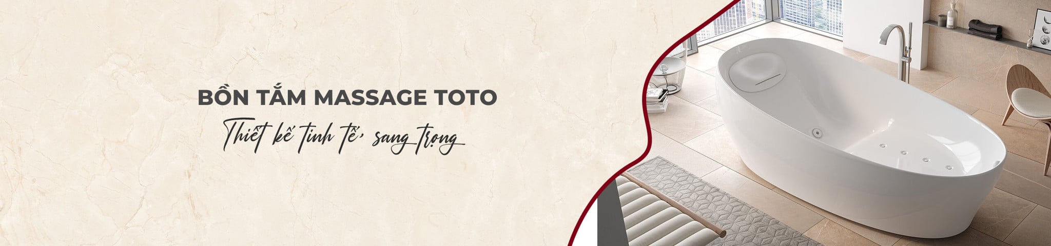 Bồn tắm massage TOTO