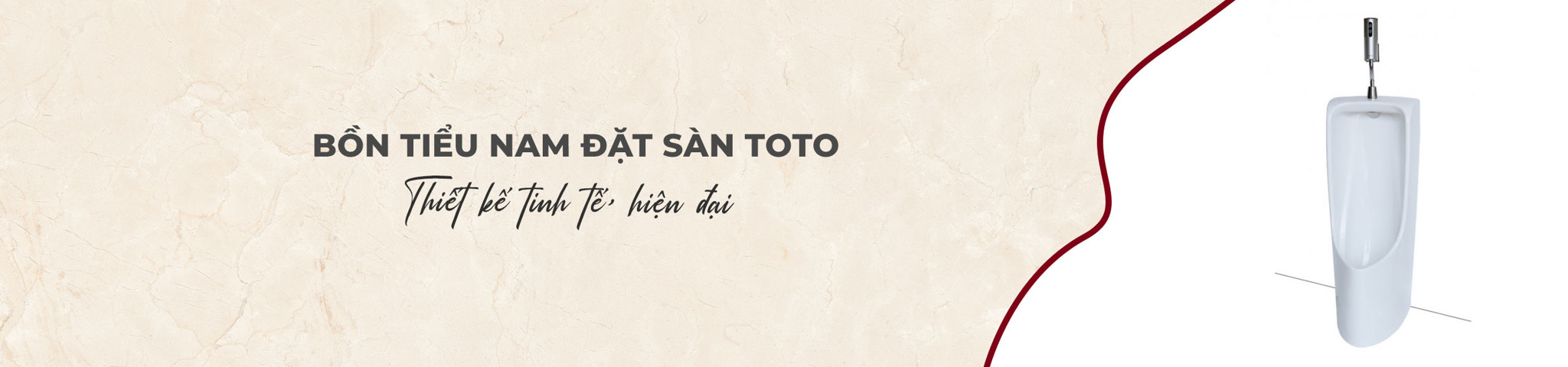 Bồn tiểu đặt sàn TOTO