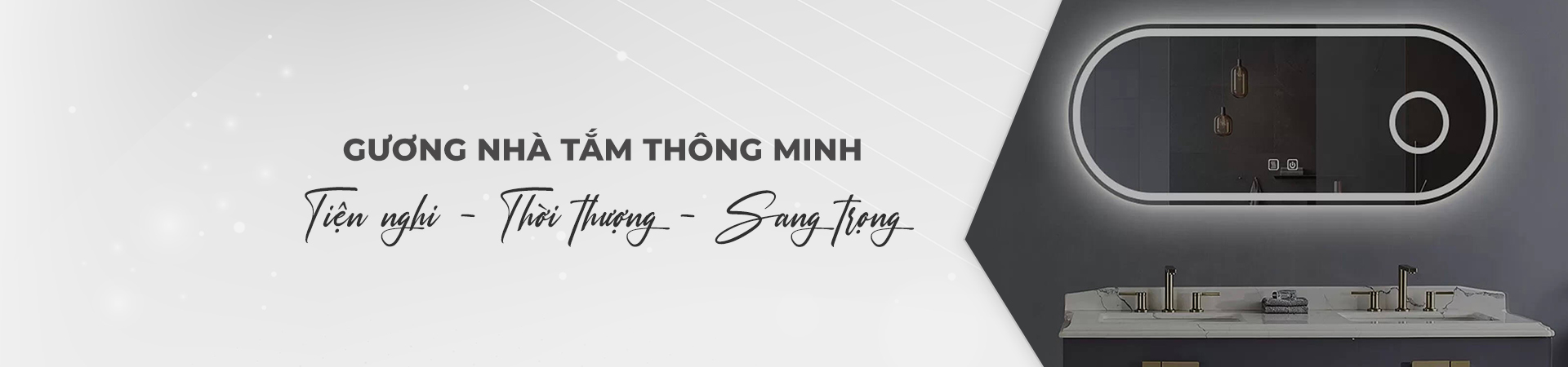 Gương nhà tắm thông minh