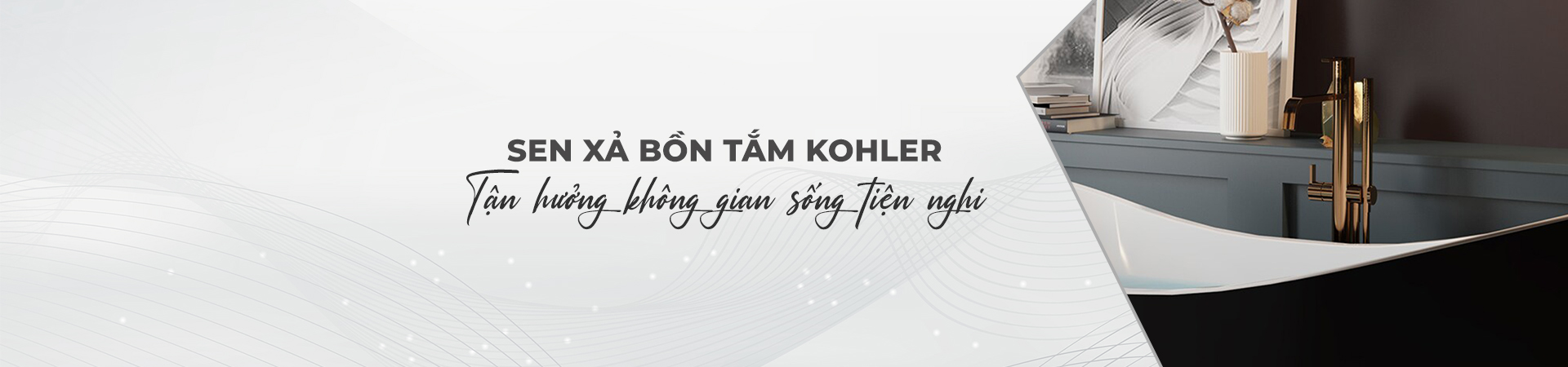 Vòi sen xả bồn tắm KOHLER
