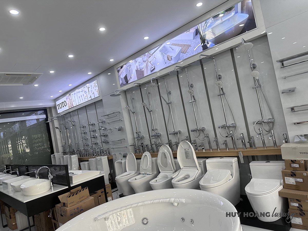 HUY HOÀNG LUXURY - Địa chỉ phân phối vòi xịt vệ sinh TOTO chính hãng