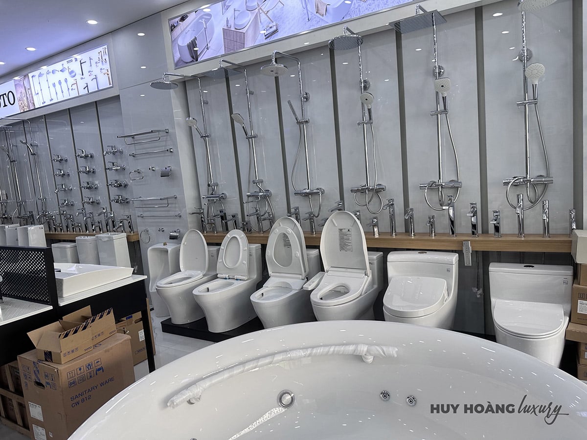 Mua thiết bị vệ sinh tại HUY HOÀNG LUXURY - ship hàng toàn quốc