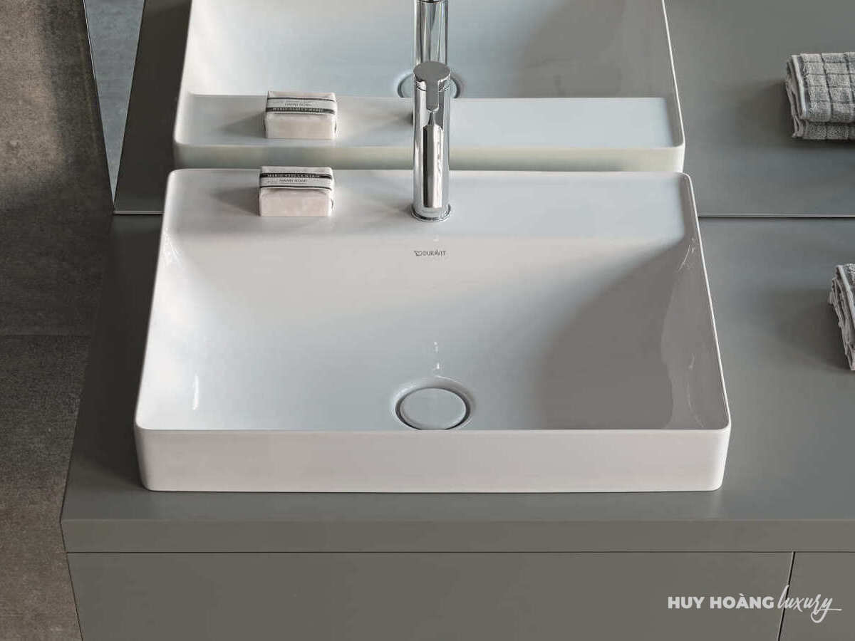 Kích thước lavabo hình chữ nhật