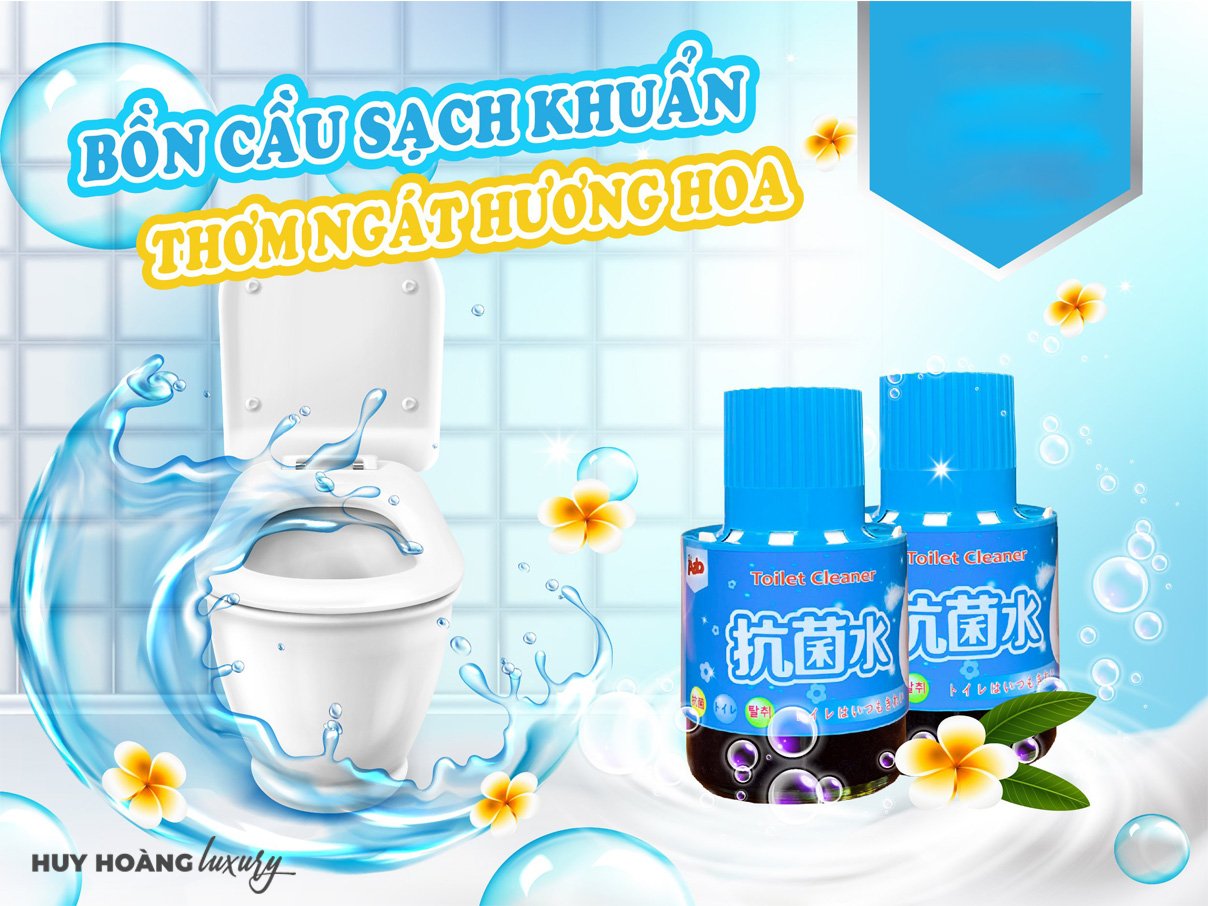 Lọ thả toilet siêu sạch, thơm ngát