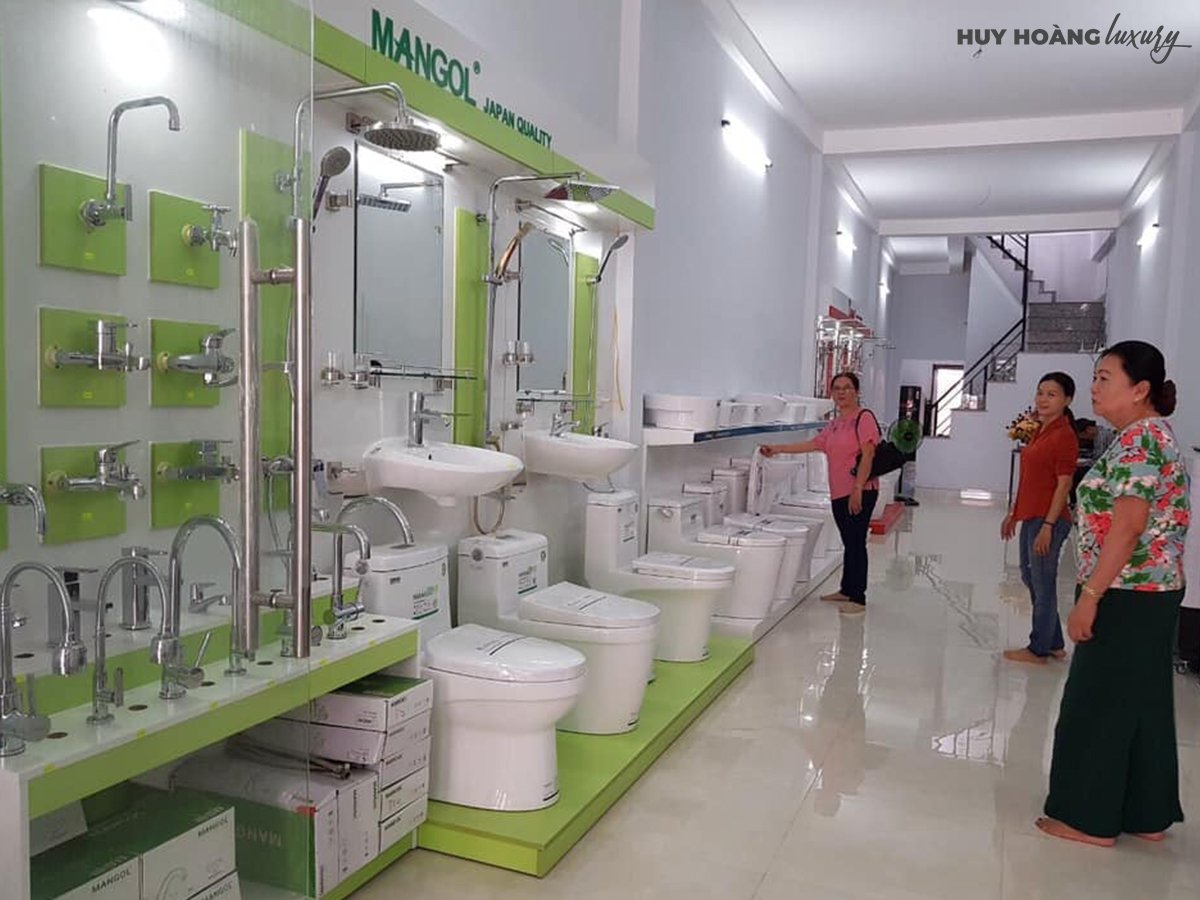 Cửa hàng Mangol chuyên phân phối thiết bị vệ sinh tại Bắc Ninh