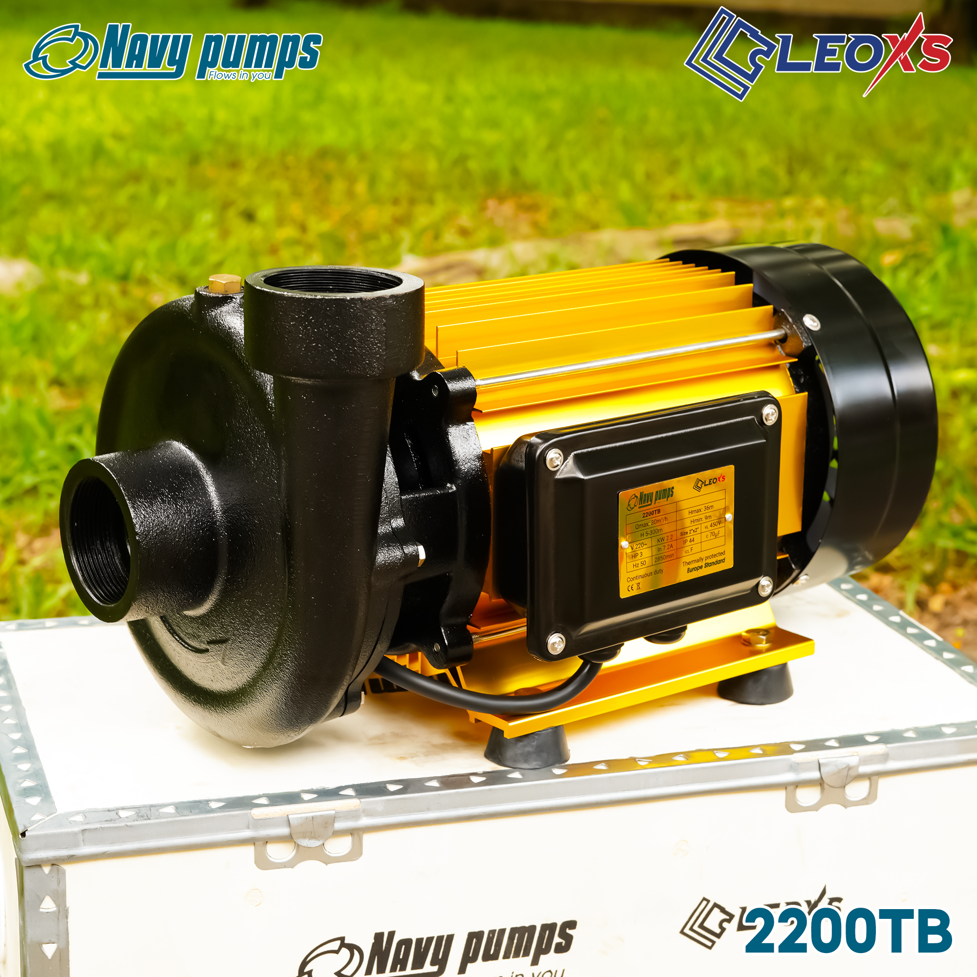 Bơm thân nhôm Navy đẩy xa