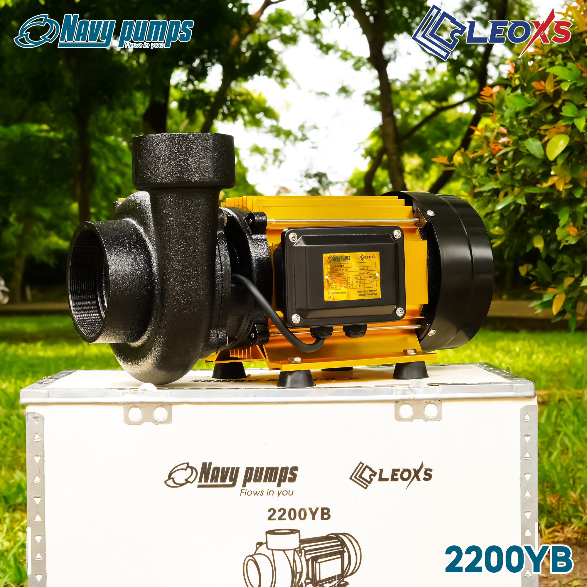 Bơm thân nhôm Navy lưu lượng