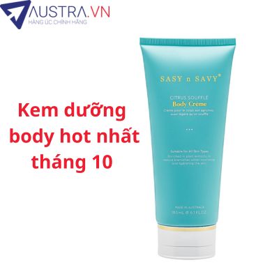 Kem dưỡng trắng da body tốt nhất, bán chạy nhất tháng 10