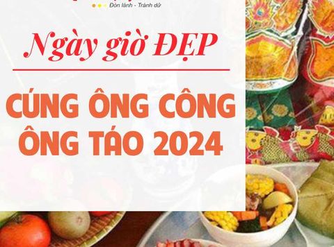 4. Các bài khấn cúng ông Công ông Táo 2024