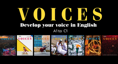 VOICES – DEVELOP YOUR VOICE IN ENGLISH