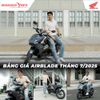 Giá xe Air Blade tháng 7/2025: Ưu đãi thuế trước bạ 2% toàn quốc