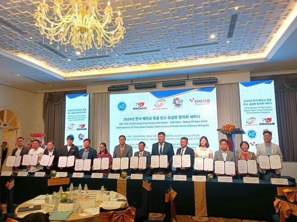 Hội thảo chuỗi cung ứng carbon và Lễ ký MOU giữa các doanh nghiệp Hàn Quốc – Mông Cổ  với GIA DINH GROUP.