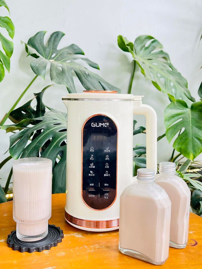 Top 6 công thức làm sữa hạt ngon cùng máy làm sữa hạt Gume ngon bất bại ngay tại nhà