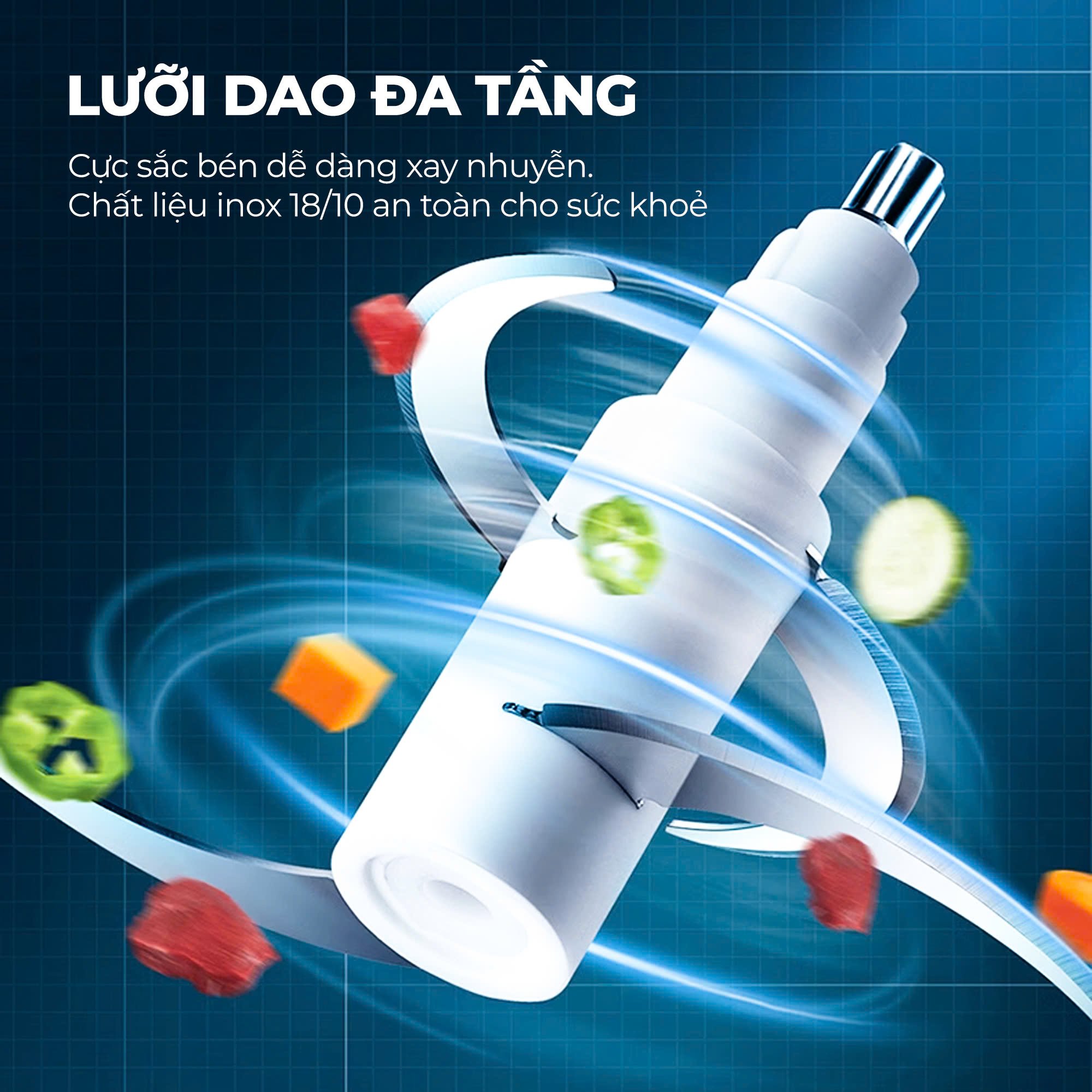 máy xay thịt đa năng gume