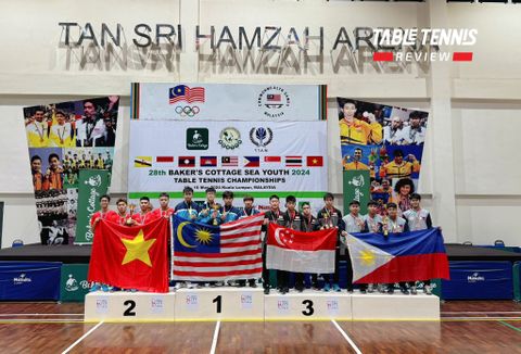 Bóng bàn nam trẻ Việt Nam giành HCB Đông Nam Á để lần đầu được suất thi đấu châu Á