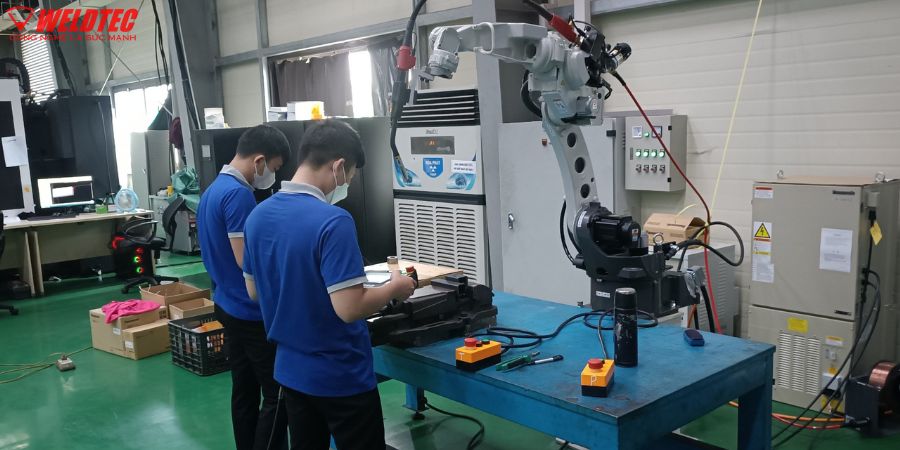Giải pháp dây chuyện thiết bị tự động hóa cho ngành công nghiệp sản xuất chi tiết máy