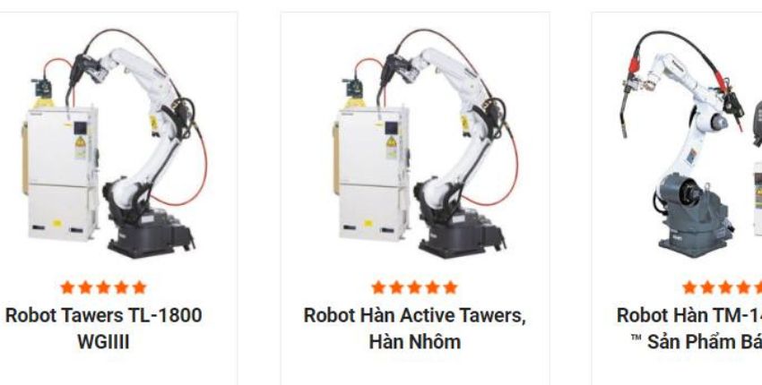 Cấu tạo và cách hoạt động của robot hàn công nghiệp