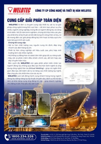 Weldtec vinh dự được quý báo Tạp chí Công Nghiệp Tàu Thủy phỏng vấn và đưa tin trong tháng 5/2025