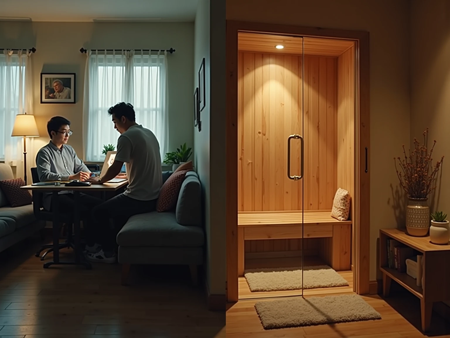 Văn phòng tại gia? Hay 