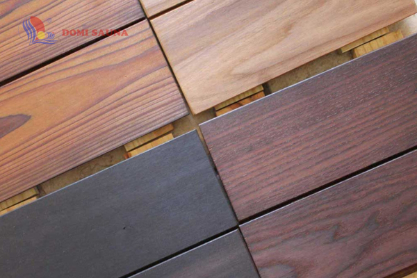 Gỗ Biến Tính Nhiệt (Thermally Modified Wood) - Domisauna