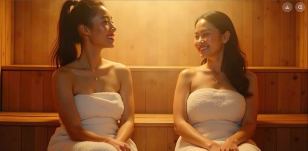 Xông hơi thư giãn gắn kết bạn bè