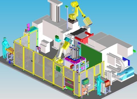 Giải pháp tổng thể cho máy đúc khuôn