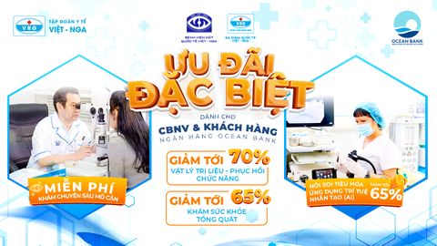 Khám sức khỏe vàng - Hưởng ngàn ưu đãi dành riêng cho khách hàng OceanBank