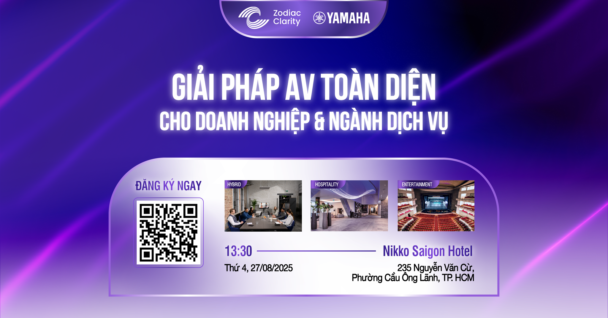 WORKSHOP: TRẢI NGHIỆM GIẢI PHÁP AV TOÀN DIỆN CHO DOANH NGHIỆP & NGÀNH DỊCH VỤ
