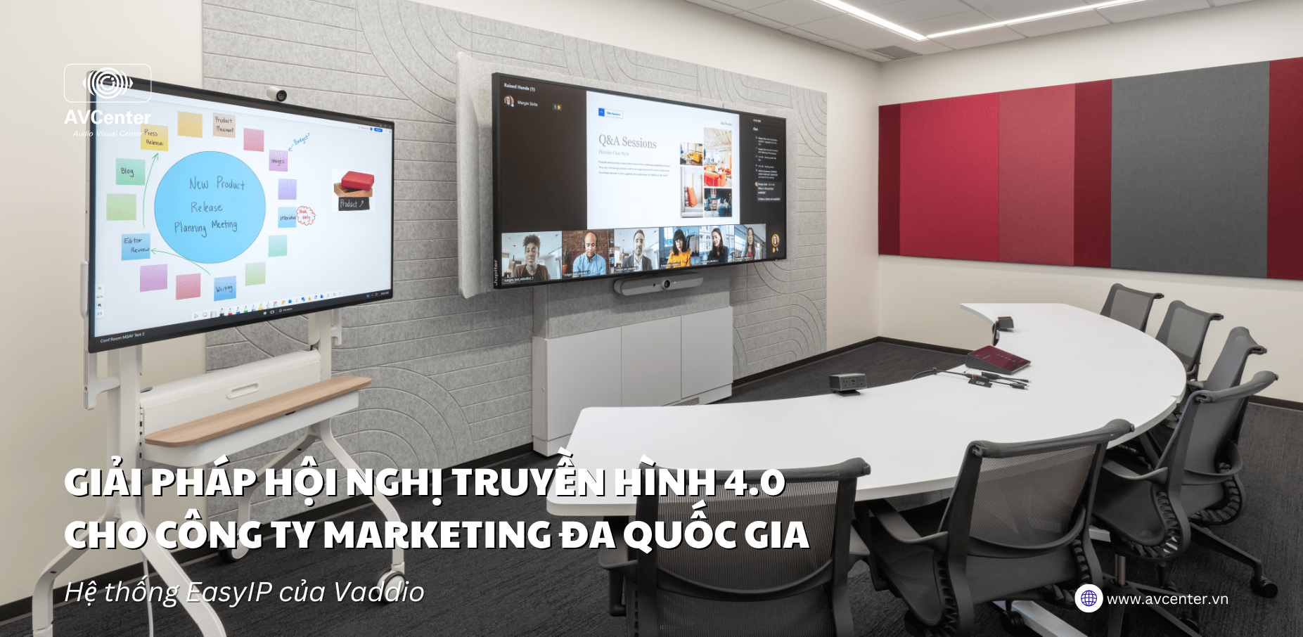 Giải Pháp Hội Nghị Truyền Hình 4.0 Cho Công Ty Marketing Đa Quốc Gia