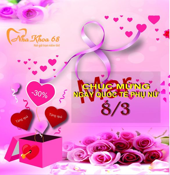 CHƯƠNG TRÌNH SIÊU KHUYẾN MẠI 8/3