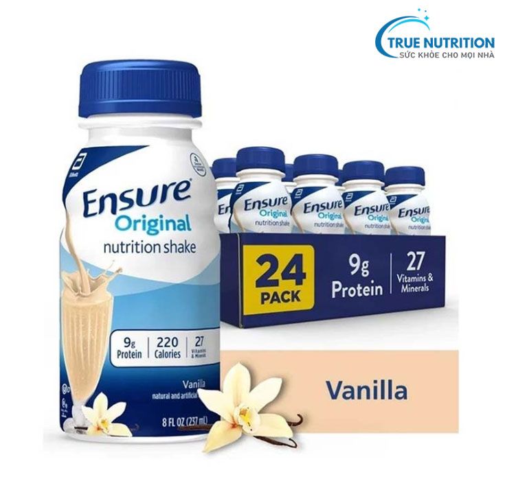 1 Thùng Sữa Nước Ensure Giá Bao Nhiêu?