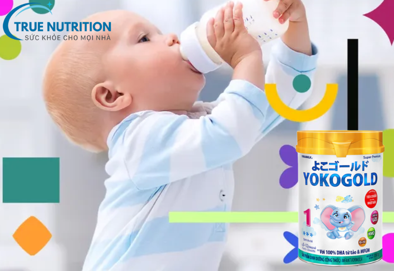 Sữa Yoko Gold 1 Có Tốt Không? Giải Pháp Dinh Dưỡng Tối Ưu Cho Trẻ Từ 0-6 Tháng Tuổi