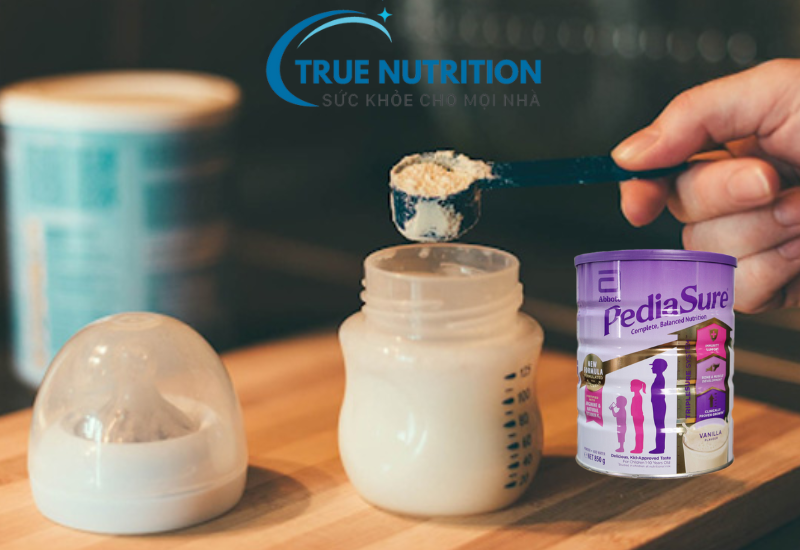 Cách dùng sữa Pediasure Úc đúng cách cho bé yêu phát triển toàn diện
